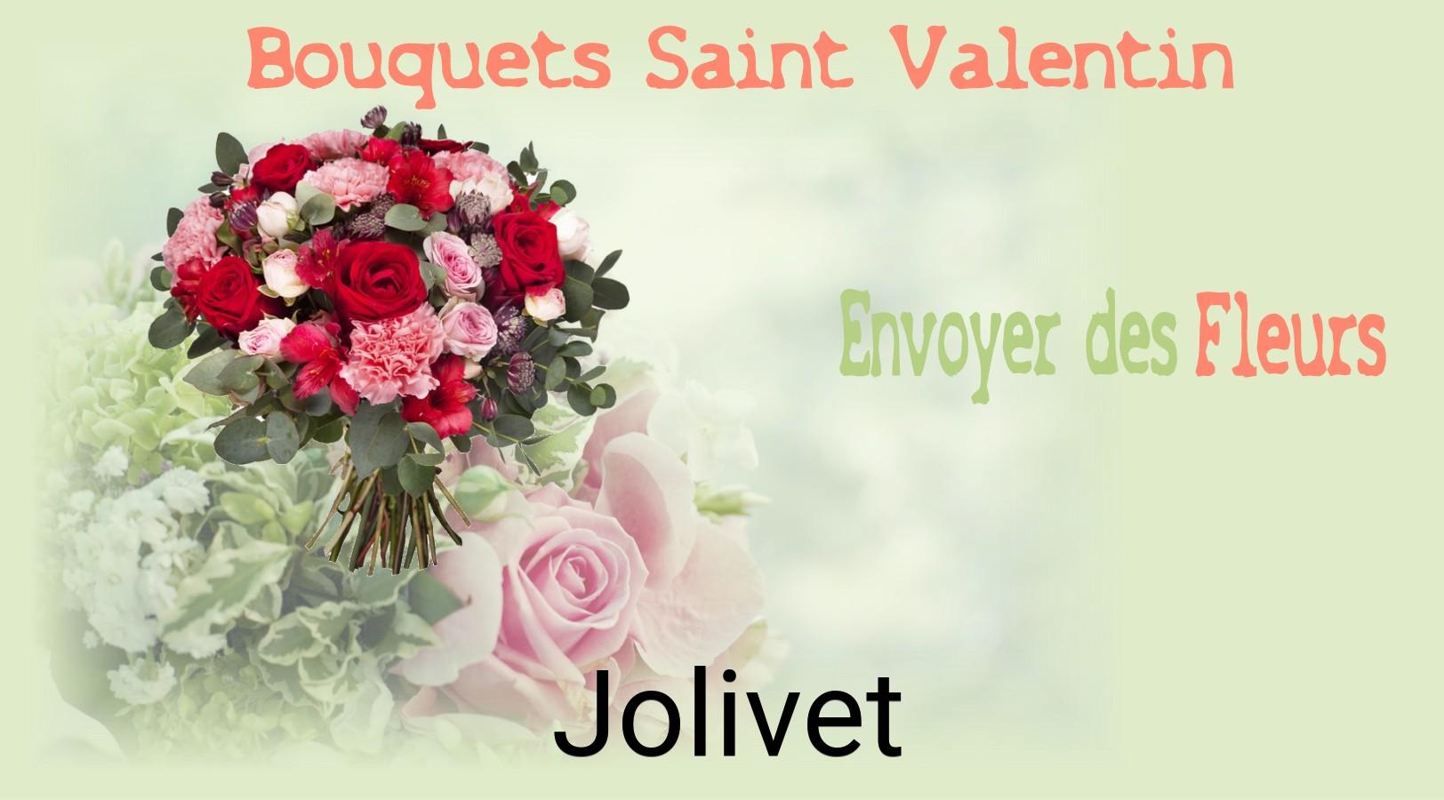 Roses de Saint-Valentin livrées à Jolivet